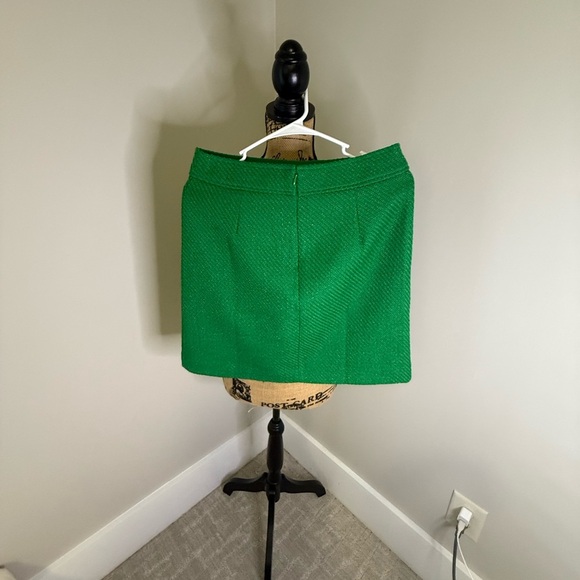 J. Crew Vibrant Green Mini Skirt - Picture 6 of 7